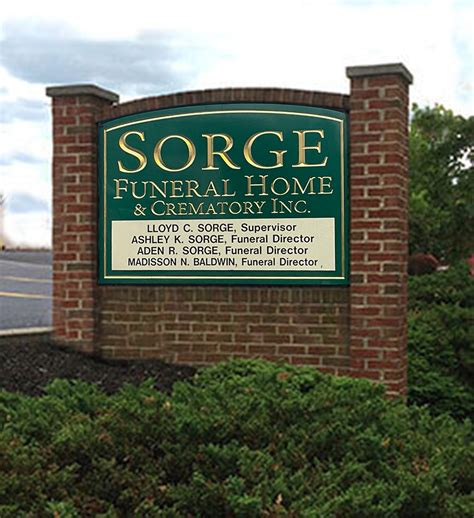 sorge funeral home